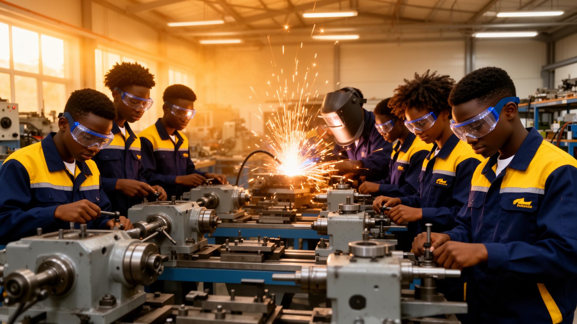 TSC students in the workshop